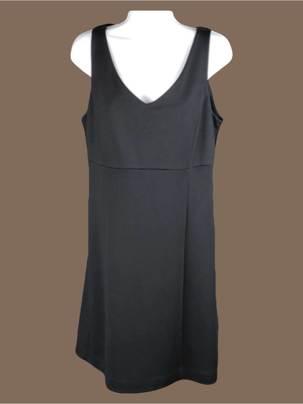 BLACK TANK DRESS
